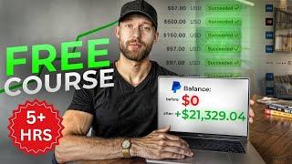 Step-By-Step How I Make $21.3k/mo With Web Design [5hr full course]