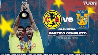  PARTIDO COMPLETO: América vs Tigres  | GRAN FINAL - Apertura 2023 Liga Mx | TUDN