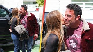 Jennifer Lopez and Ben Affleck KISS Amid Divorce Speculation