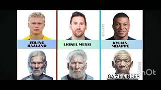FOOTBALLER AND FUTURE|#ronaldo #messi #mbappe #neymar #brasil #argentina #video #old #football #yt
