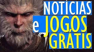 OPA!! 4 NOVOS JOGOS GRÁTIS na STEAM, Black Myth: Wukong faz HISTÓRIA na STEAM, Half-Life 2 e FF16