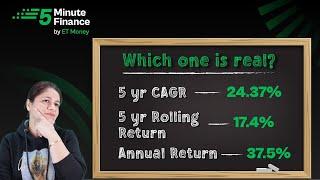 CAGR vs Rolling Returns: Which is better to select a mutual fund?