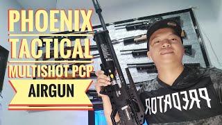 PHOENIX TACTICAL MULTISHOT PCP AIRGUN at phoenix PCP airgun Philippines