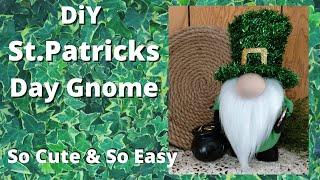 How to make a St.Patrick Day Gnome; How to make a Gnome; Diy Gnome;