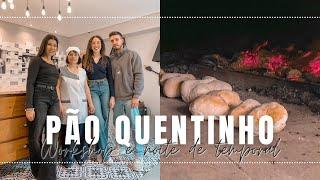 APRENDI A FAZER O PÃO DE FAVAIOS, WORSHOP E TEMPORAL | Carina Machado