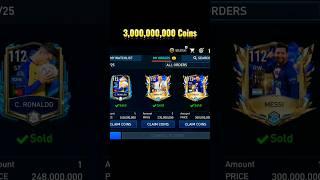  Making 3 Billion Coins Selling My Players #fifamobile #football