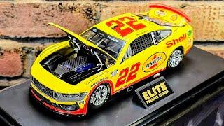 REVIEW: ELITE PREMIER Joey Logano 2024 Shell /Pennzoil 1:24 Nascar Die-cast