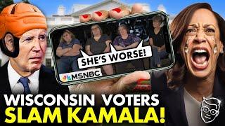 MSNBC PANICS! Tries To CUT FEED as Swing-State Women DESTROY Kamala On-Air | 'She is Just An IDIOT'