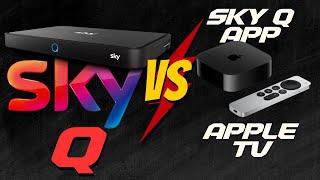 SKY Q gegen den Apple TV