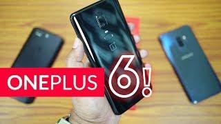 OnePlus 6 Unboxing & Hands On (Amazon Retail) Vs Galaxy S9+, OP5T [English]