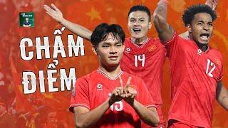  Chấm điểm Việt Nam 5-0 Myanmar: Xuân Son điểm 10 không có nhưng! | BLV Quang Huy