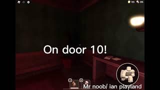 Rare doors moment 1 - Mr noob / ian playland