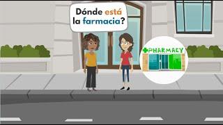 Learn Spanish - Directions - Preguntar Por Direcciones En Español