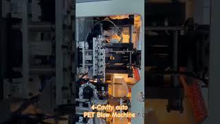 4-CAVITY Auto PET Blow Molding Machine| 5000 bottle per Hour Production Capacity