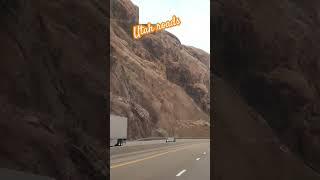 Utah roads through the mountains #travel #roadtrip #mountains #utah #canyon #roads