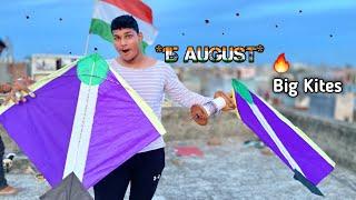 Big kite flying on *15 august*| kite | Kite cutting |