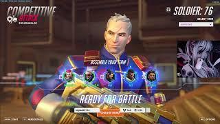 19k DMG! GALE ASHE + SOLDIER76 TOP 500 GAMEPLAY OVERWATCH 2 SEASON 11