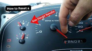 How to Reset Gas Gauge Needle