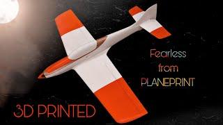 FEARLESS by PLANEPRINT  Classic Pattern RC-1 (F3A) 3D printed