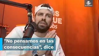 Piqué habla sobre la canción de Shakira y Bizarrap