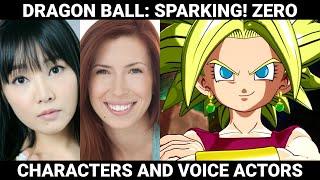 DRAGON BALL: Sparking! ZERO | Characters and Voice Actors (English and Japanese)