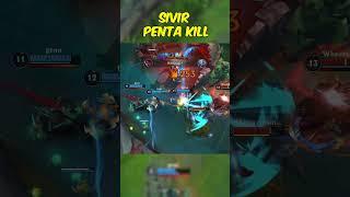 SIVIR PENTA KILL - TWOAST G #shorts #wildriftshorts #sivirwr