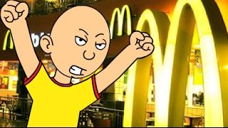 Caillou Misbehaves At McDonald's/Grounded