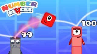 If Numberblocks were Geometry Dash Characters - One Hundred Steps