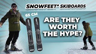 Are Snowfeet* Snowblades 65 a Good Fit For You? | Short Ski | Skiblades