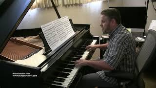 J.S. BACH: Variation 26 from "Goldberg Variations" | Cory Hall, pianist