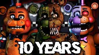 10 years of FNAF...