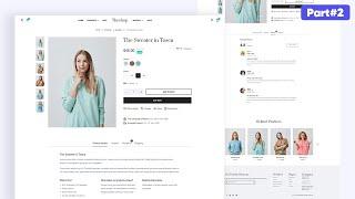 Build Ecommerce Website HTML CSS Javascript from Scratch Full Responsive - Part 02: Product Page