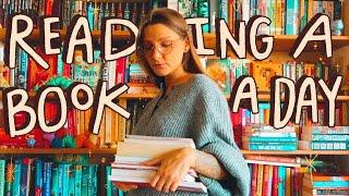 SEVEN books in SEVEN DAYS: reading vlog
