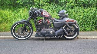 Umbau Sportster Iron 883 und Dyna Streetbob