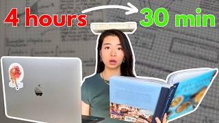 The Secret to Ace MANY SUBJECTS in LESS time (𝘂𝗻𝗰𝗼𝗻𝘃𝗲𝗻𝘁𝗶𝗼𝗻𝗮𝗹 tips)