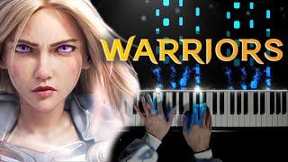 Warriors | League of Legends Season 2020 ft. Imagine Dragons, 2WEI and Edda Hayes | piano cover