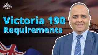 Victoria State Nomination for Subclass 190 Visa – Everything You Need to Know 