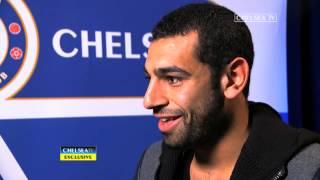 EXCLUSIVE: New signing Mohamed Salah speaks to Chelsea TV