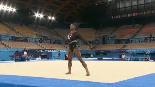 Simone Biles floor 2021| Olympic podium training