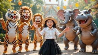 Em Đi Sở Thú - Nhạc Thiếu Nhi Động Vật Sôi Động, Nhạc Con Voi, Con Vịt Nâu, Nhạc Con Hà Mã