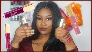 MILANI AMORE LIQUID LIPSTICK HAUL  FALL LIPSTICK COLORS 2017