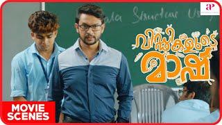 Viddikalude Mashu Movie Scenes | Student caught using phone | Dileep Mohan | Anjali Nair | Manobala