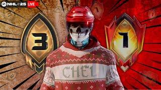 BRONZE to ELITE in Ones Eliminator! - LIVE NHL 25 Gameplay!