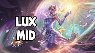 ELEMENTALIST LUX MID GAMEPLAY - League of Legends No Commentary