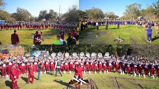 Talladega Vs Alcorn Vs Texas Southern University 3-Way Battle @ the 2025 Krewe of Endymion Parade