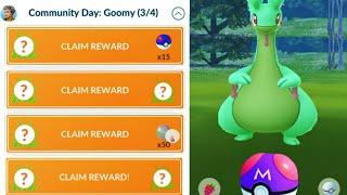 New "Goomy community day" special research || PokemonGo