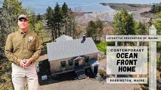 SOLD Contemporary Oceanfront Home | Maine Real Estate