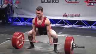 Taylor Atwood - 758kg 1st Place 74kg - IPF World Classic Powerlifting Championships 2018