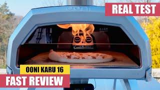 FAST REVIEW | Ooni Karu 16 REAL Test With BOTH Doors