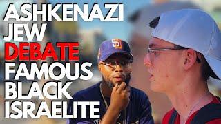 ASHKENAZI JEW DEBATES FAMOUS BLACK ISRAELITE